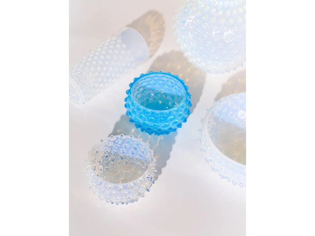 Clear Hobnail Tumblers