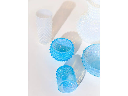 Clear Hobnail Tumblers