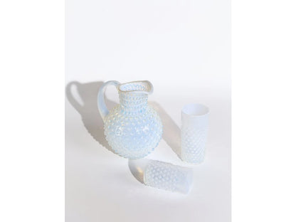 Clear Hobnail Tumblers