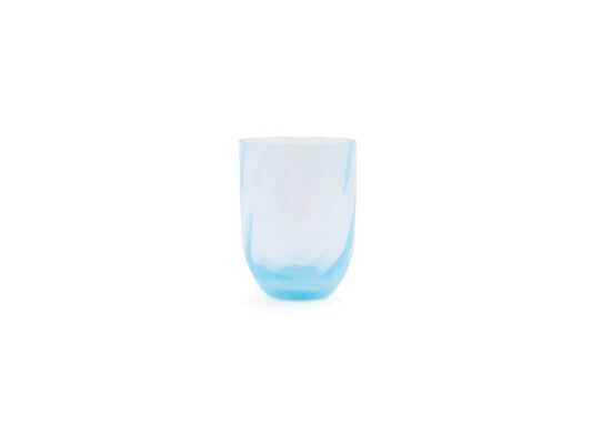 Opaline Swirl Tumbler Pastel Blue