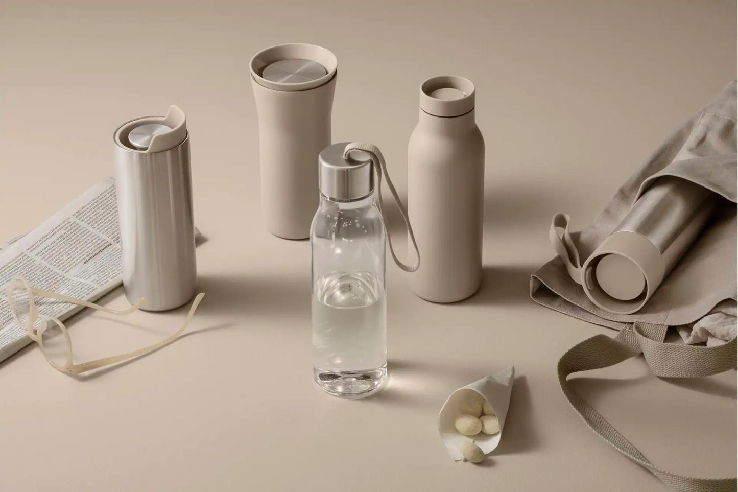 City To Go Cup recycled 0.35 l Pearl beige