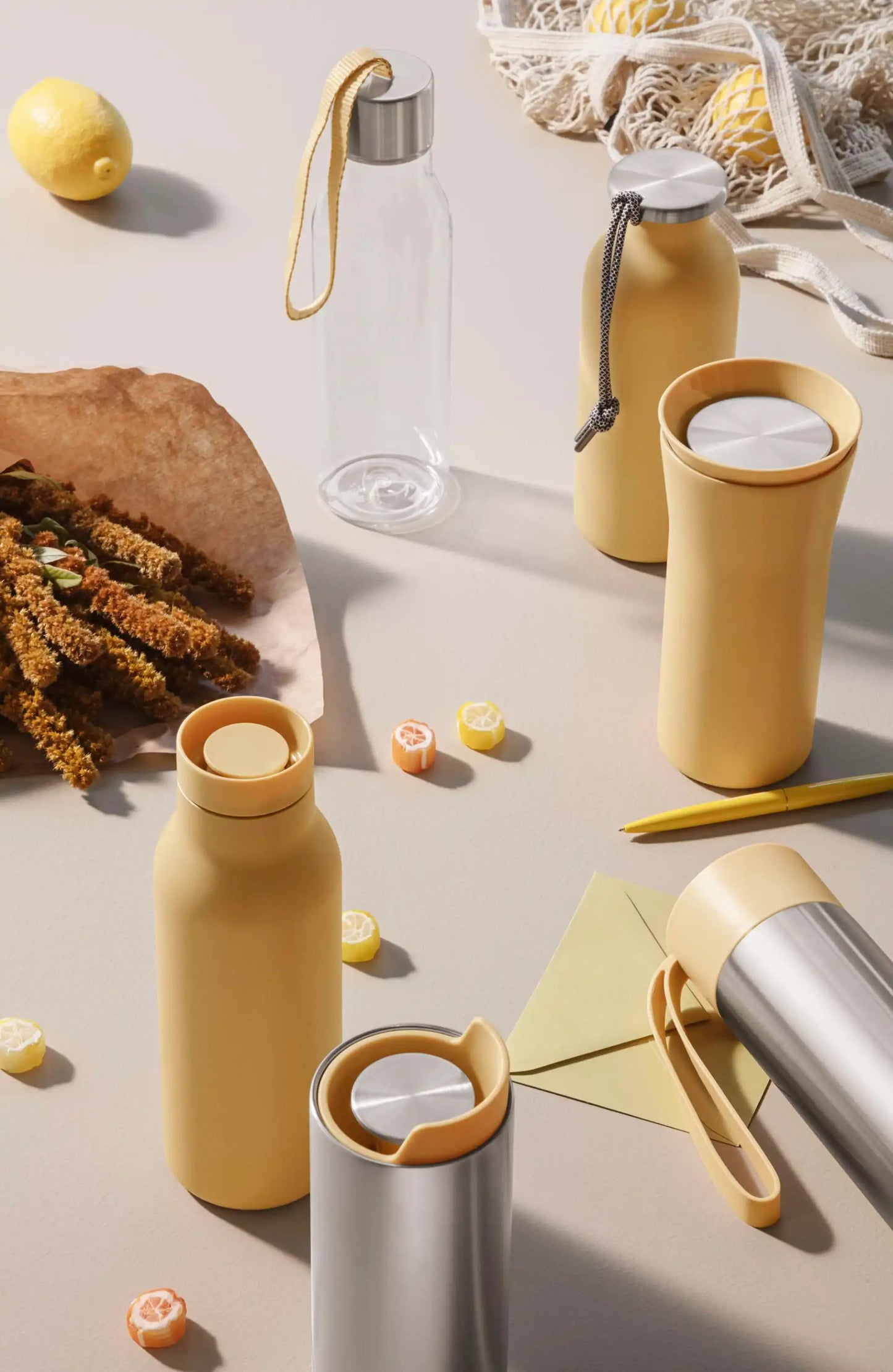 Drinking bottle - 0.5 litres - Golden sand