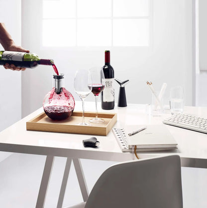 Decanter Carafe Mouth Blown Glass