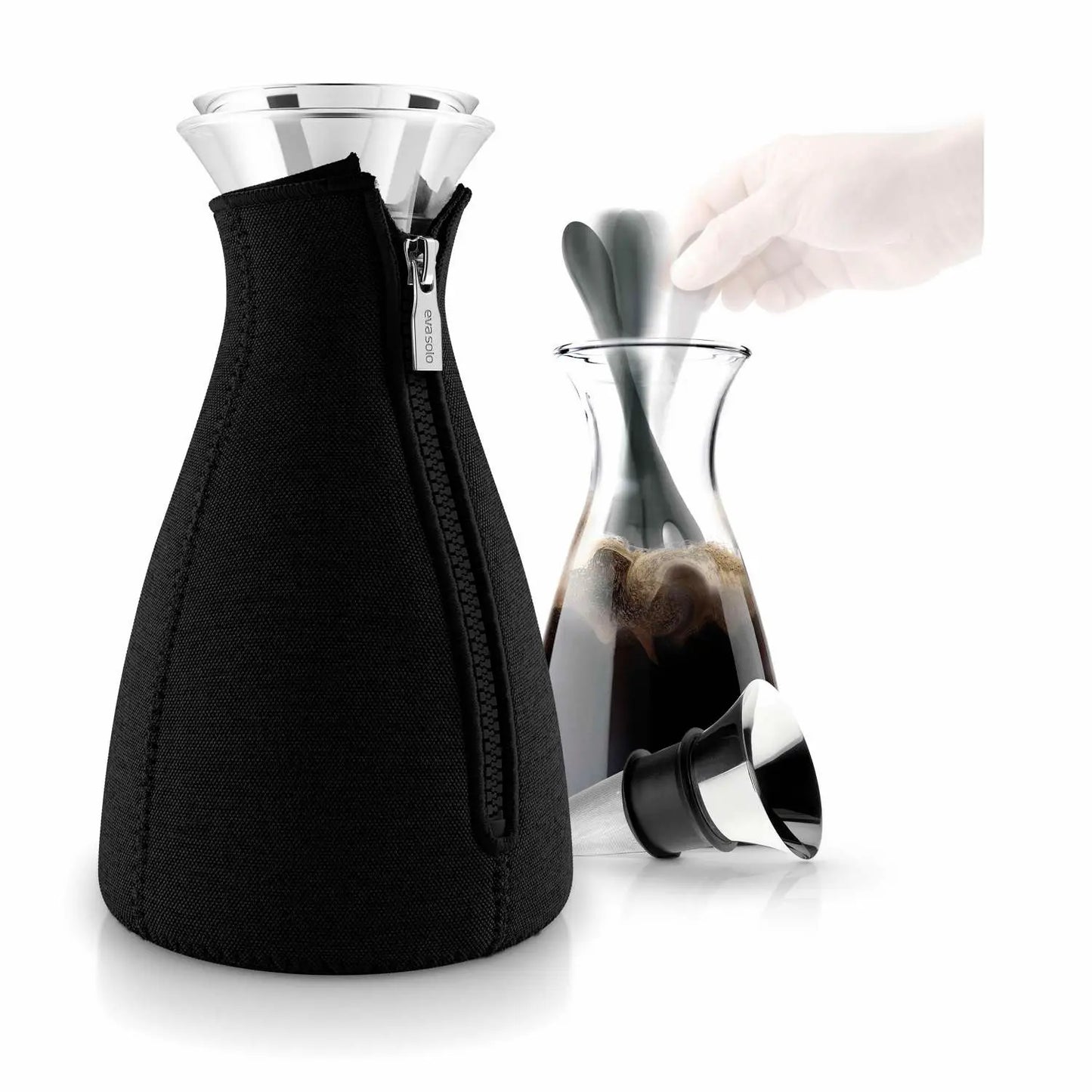 Coffee maker Black woven