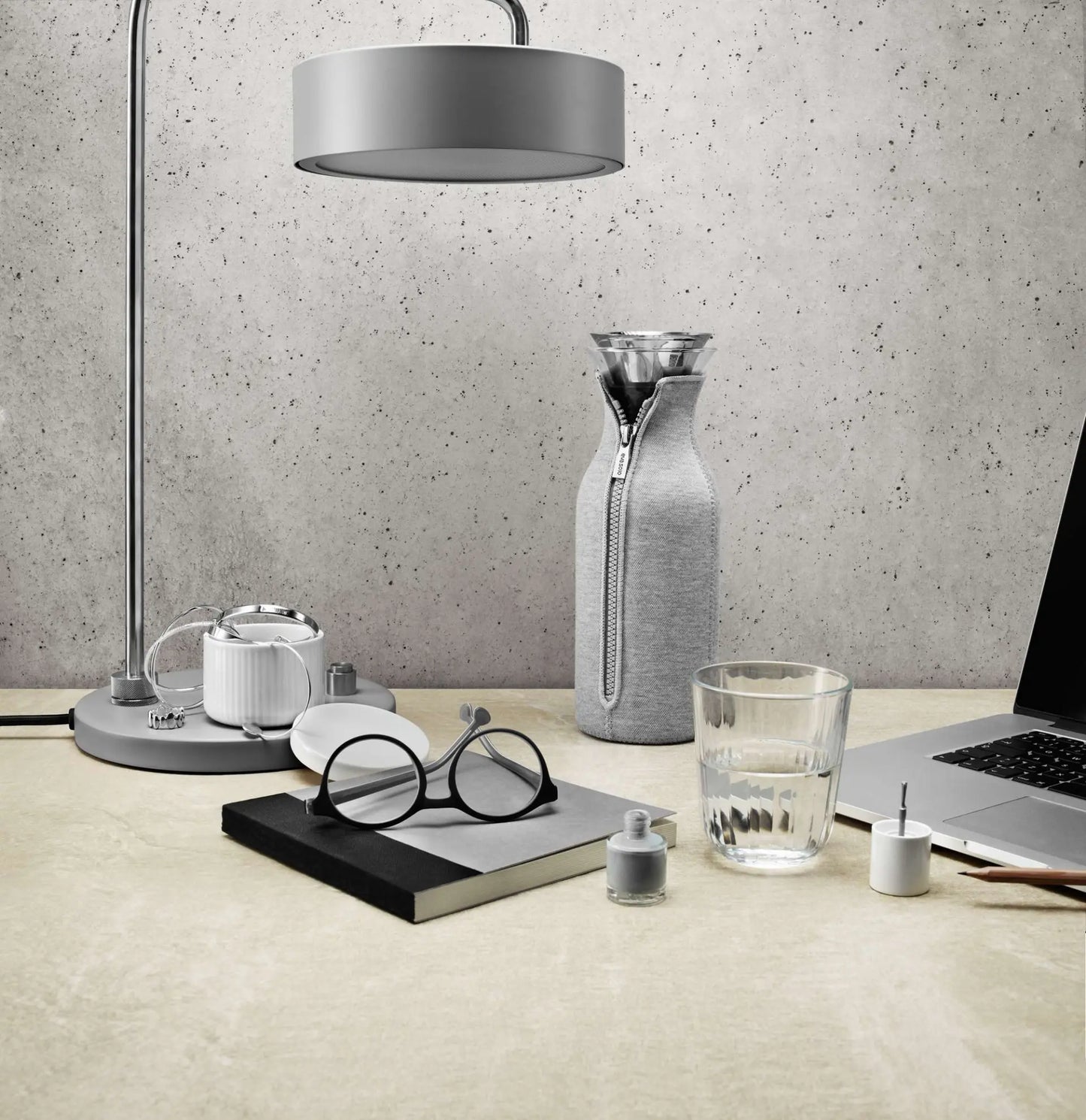 Fridge Carafe 1 L Light Grey