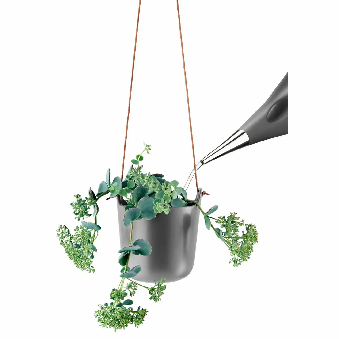 Selfwatering pots hanging Nordic grey