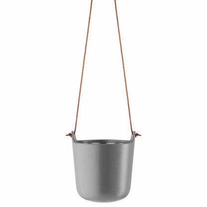 Selfwatering pots hanging Nordic grey
