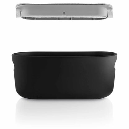 Self-watering herb organiser black
