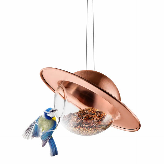 Saturn Bird feeder Copper