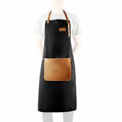 Apron Canvas And Leather