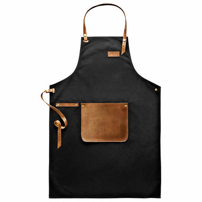 Apron Canvas And Leather