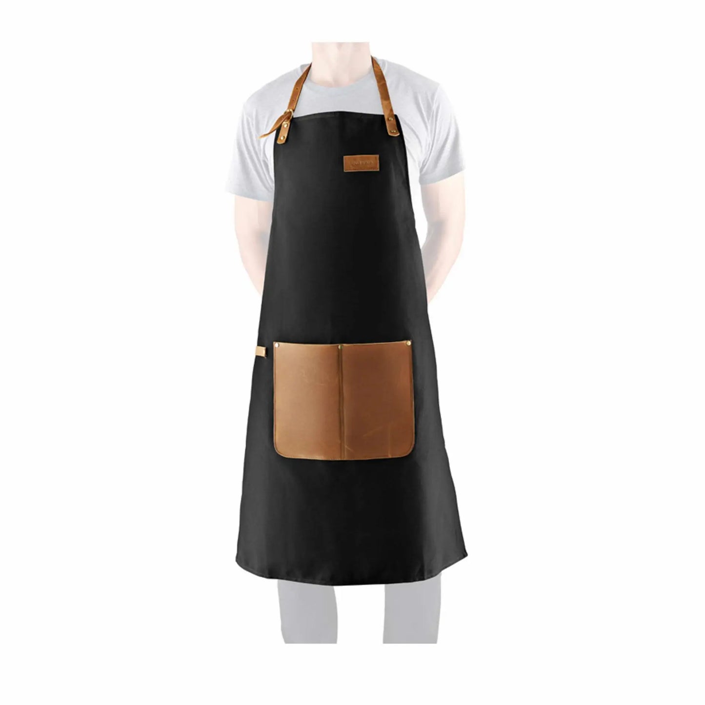 Apron Canvas And Leather