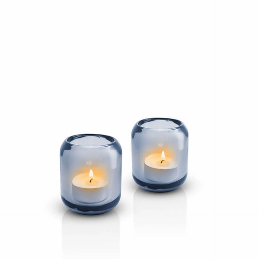 Acorn Tealight Holder 2 pcs Sea