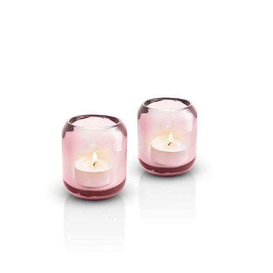 Acorn Tealight Holder 2 pcs Rose
