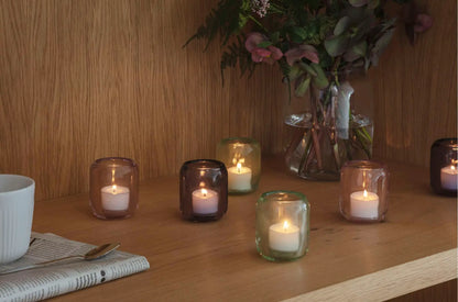 Acorn Tealight Holder 2 pcs Rose