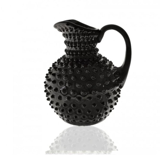 Paris Hobnail Jug 2L Black