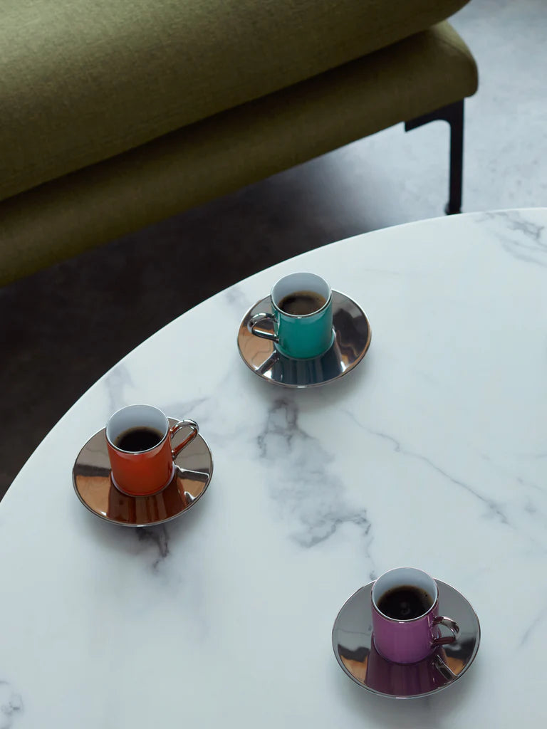 Palazzo Coffee Cup & Saucer 100ml Sea