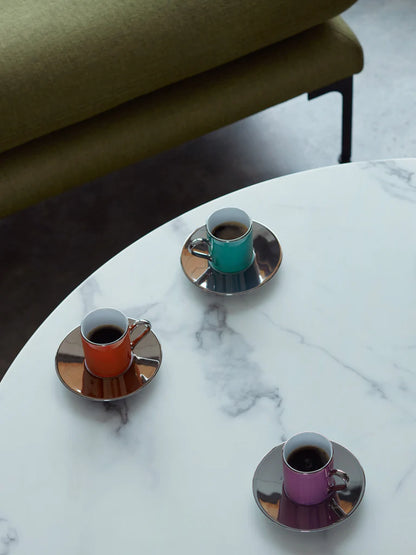 Palazzo Coffee Cup & Saucer 100ml Sea
