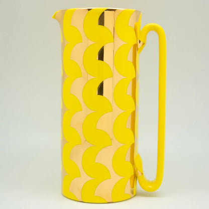 Serlio ZigZag Gold 24K & Yellow Carafe