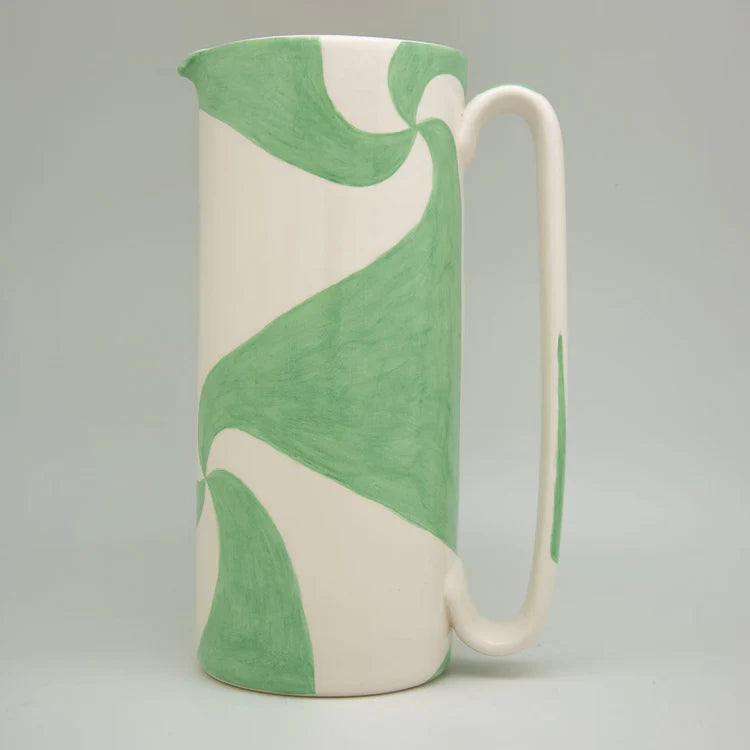 Serlio Green Atellani Ceramic Carafe