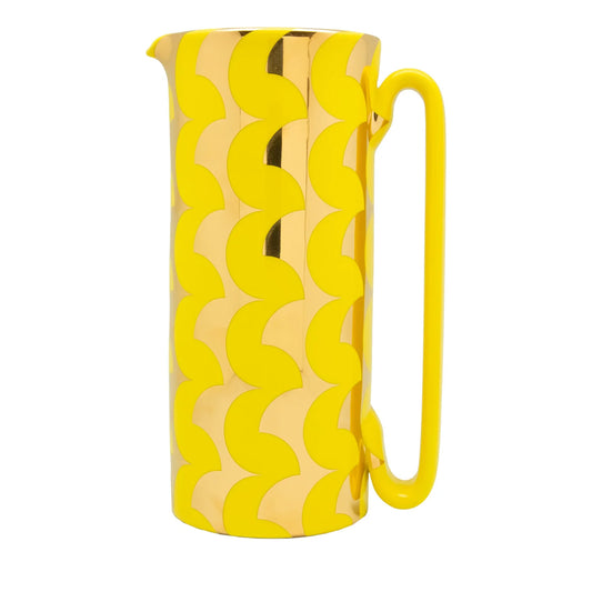 Serlio ZigZag Gold 24K & Yellow Carafe