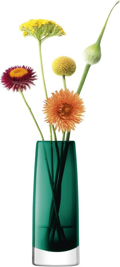 Stems Bud Vase H6.25in Marine Green