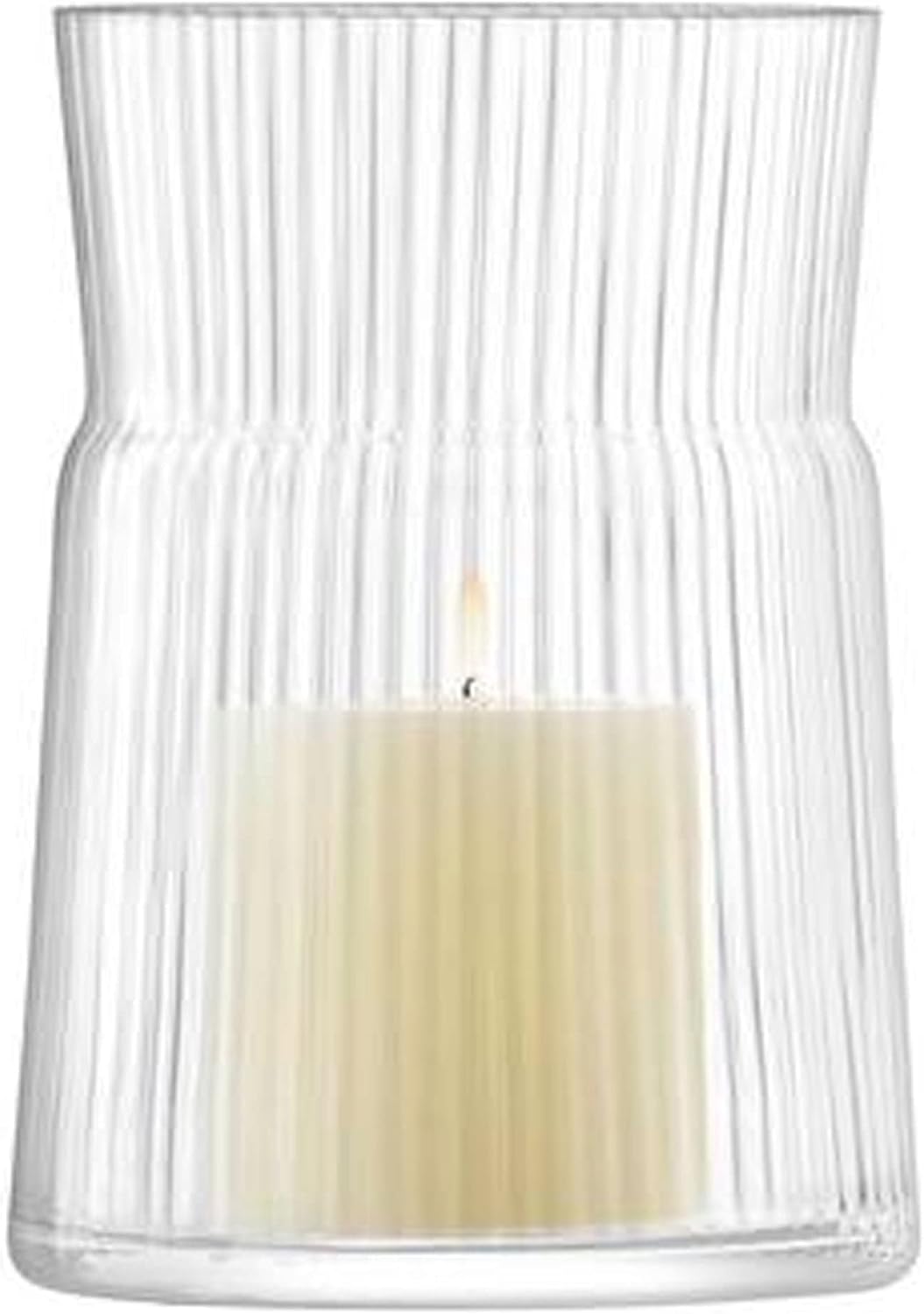 Gio line Lantern/Vase, 8.5, Clear