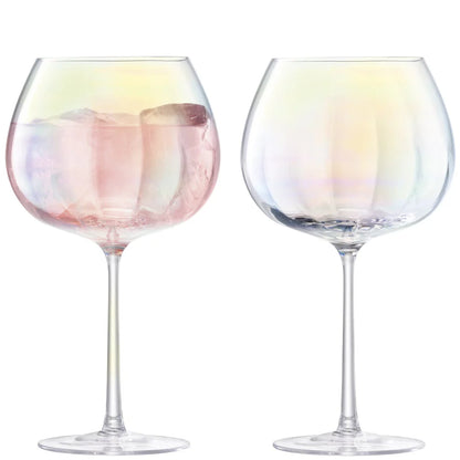Pearl Balloon Goblet Set of 2