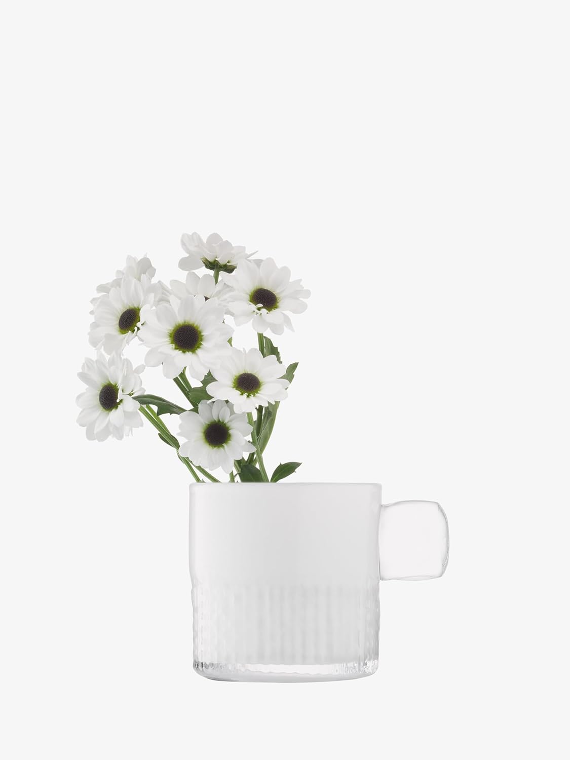 Handle Tealight Holder  Milk White