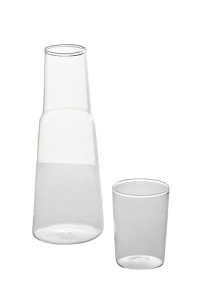 Set Night Bottle + Glass