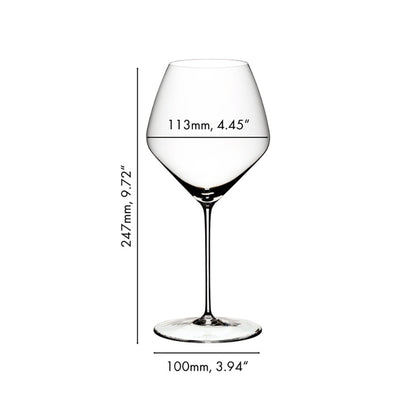 Diamond Glasses with Wide Bowl, Set of 2