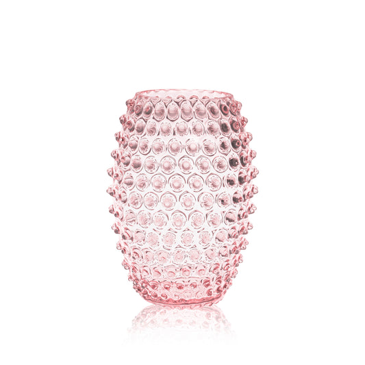 Rosaline Egg Hobnail Vase