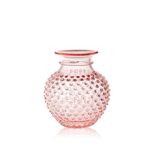 Rosaline Hobnail Collar Vase