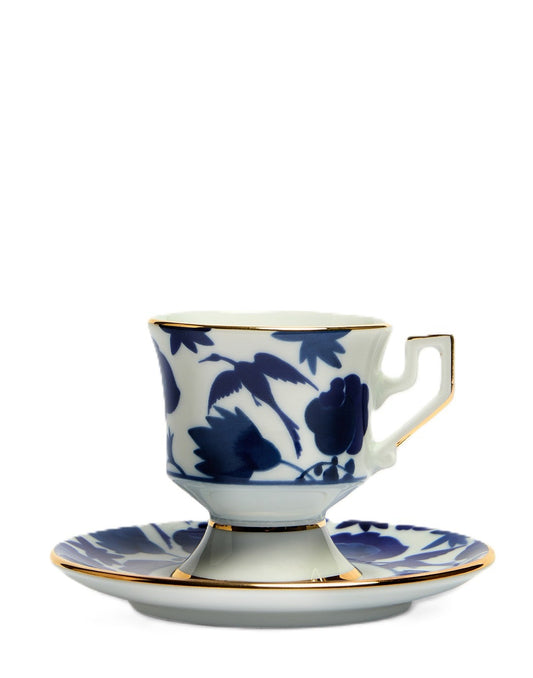Espresso Cups & Saucers Set of 2