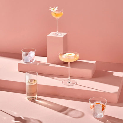 Set of 2pcs Stemware 220cc