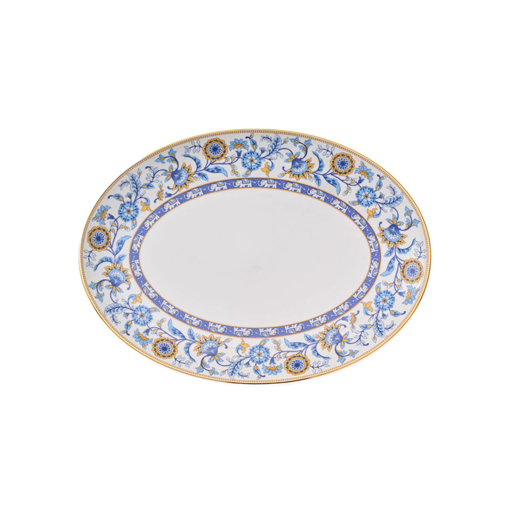 Noritake Tusker Blue Dinnerware, Set of 67