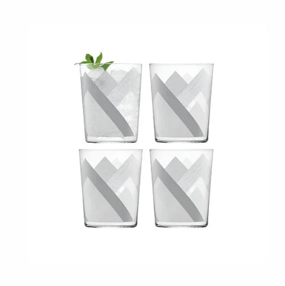 Peaks Tumbler 560ml Graphite x 4