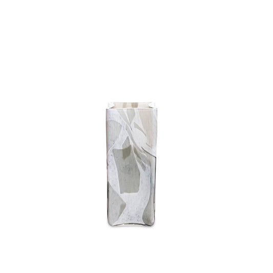 Gray Bucket Vase