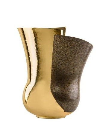 Florem Golden Vase by Riccardo Erata