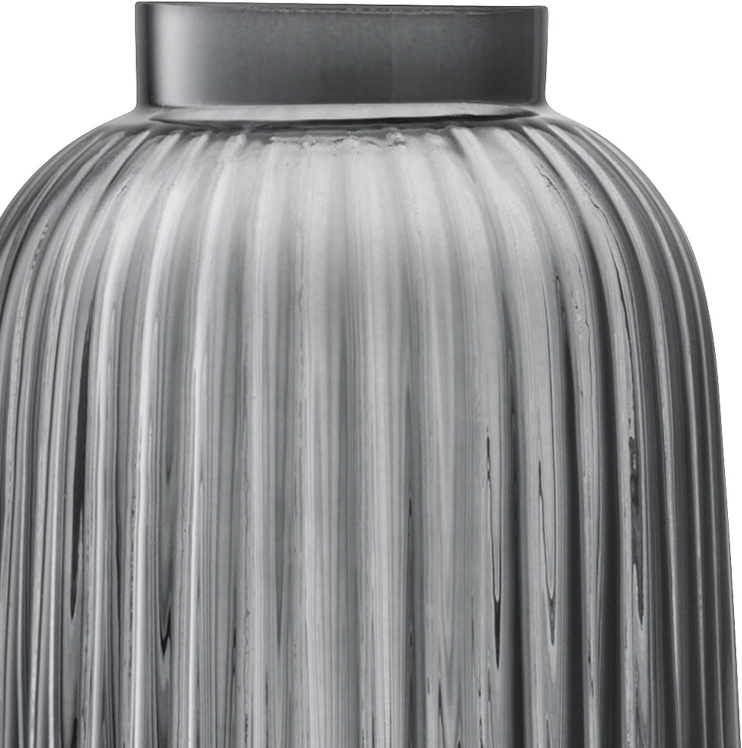 Pleat Vase Grey