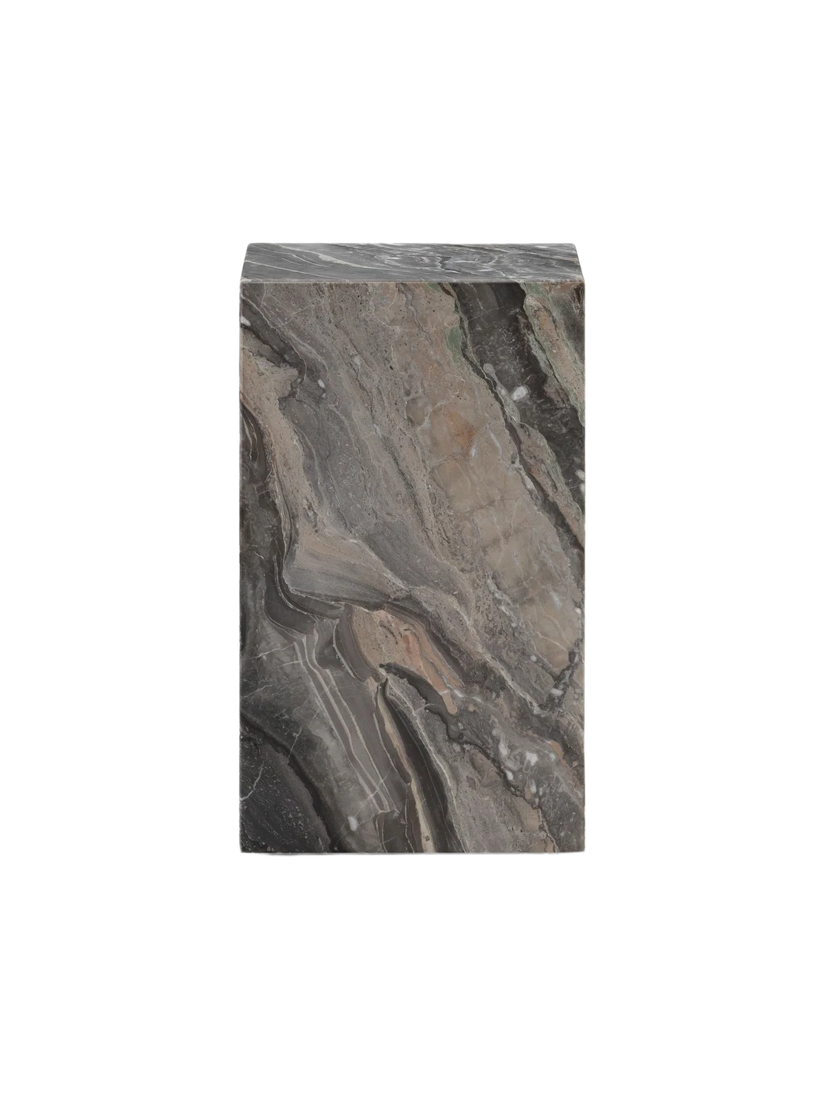Plinth Tall, Grey Galaxy