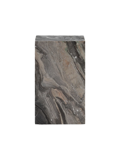 Plinth Tall, Grey Galaxy
