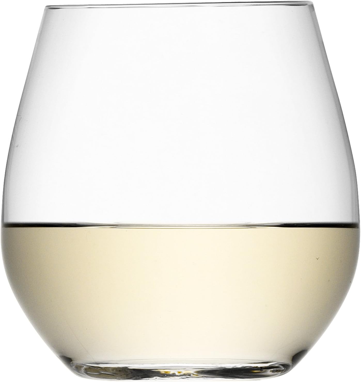 White Wine  Glass 370ml Clear  x 2
