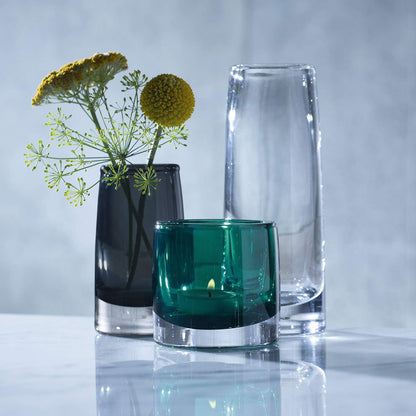 Stems Bud Vase H6.25in Marine Green