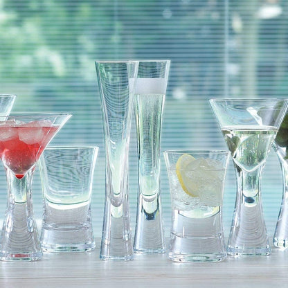 LSA International G474-04-985 Moya Champagne Flute 5.7 fl oz /H9.75in Clear x 2