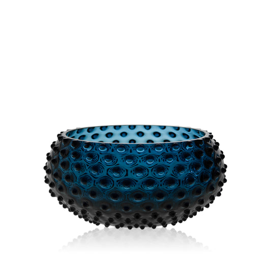 Royal Blue Hobnail Bowl