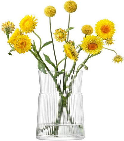 Gio line Lantern/Vase, 8.5, Clear