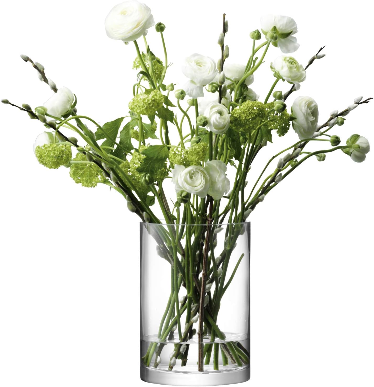 Column Vase/Candleholder  Clear
