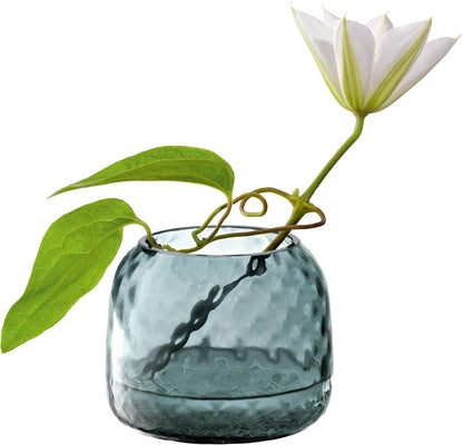 Dapple Tealight Holder Water Blue