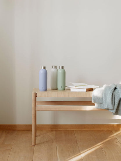 Keep Cool Vacuum Drinking Bottle 0.6 L - lupin/steel